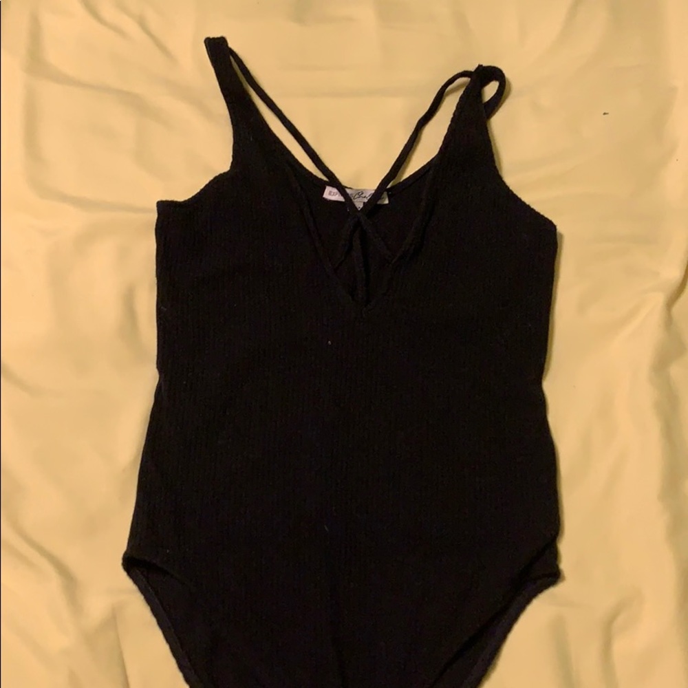 Ribbed Bodysuit
